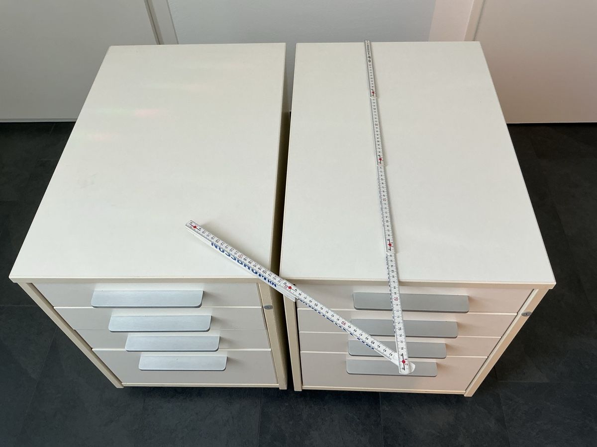Ikea Korpus: Rollcontainer weiss 2er Set 4 Schubladen pro Container. – Gebraucht aus Tagelswangen von comolli-rissi 1