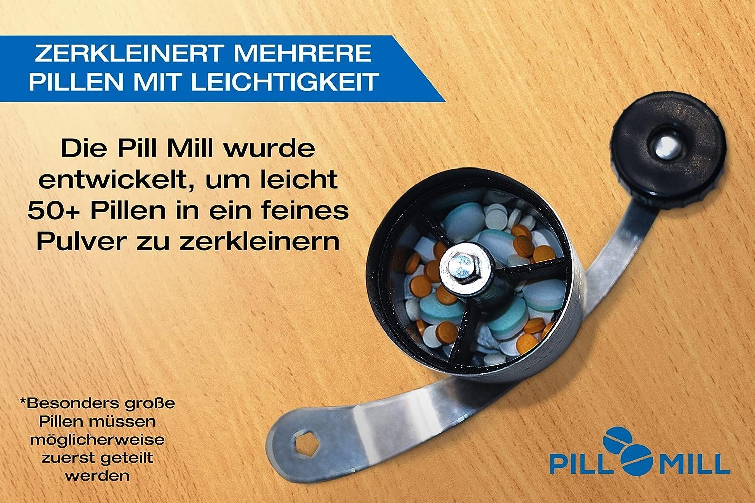 Autres pour cuisiner & mitonner: Pill Mill Tablettenmörser – Neuf avec emballage d'origine à Maisprach par patrugi 2