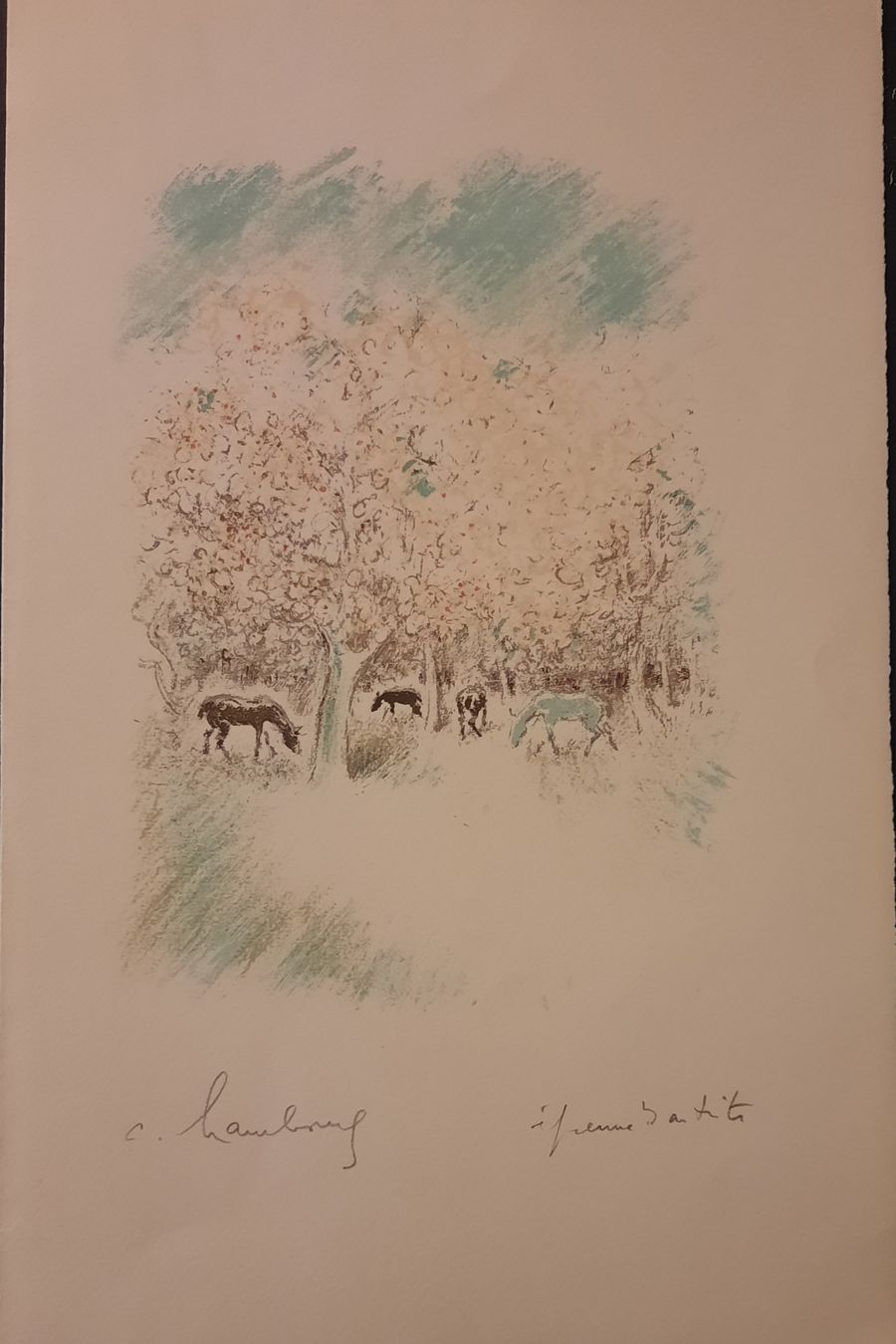 Grafica & Litografie: ANDRÉ  HAMBOURG  1909 - 1990 – Usato da Genève venduto da Enigme8