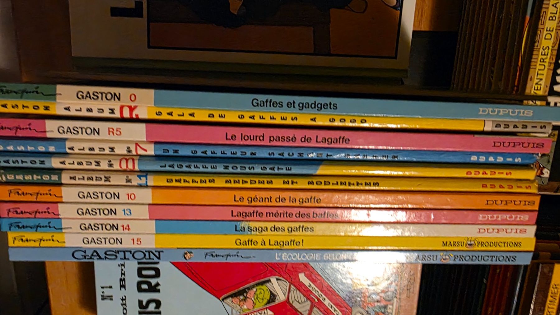 Comics: BD  lot Gaston Lagaffe – Gebraucht aus Commugny von stschirru 2