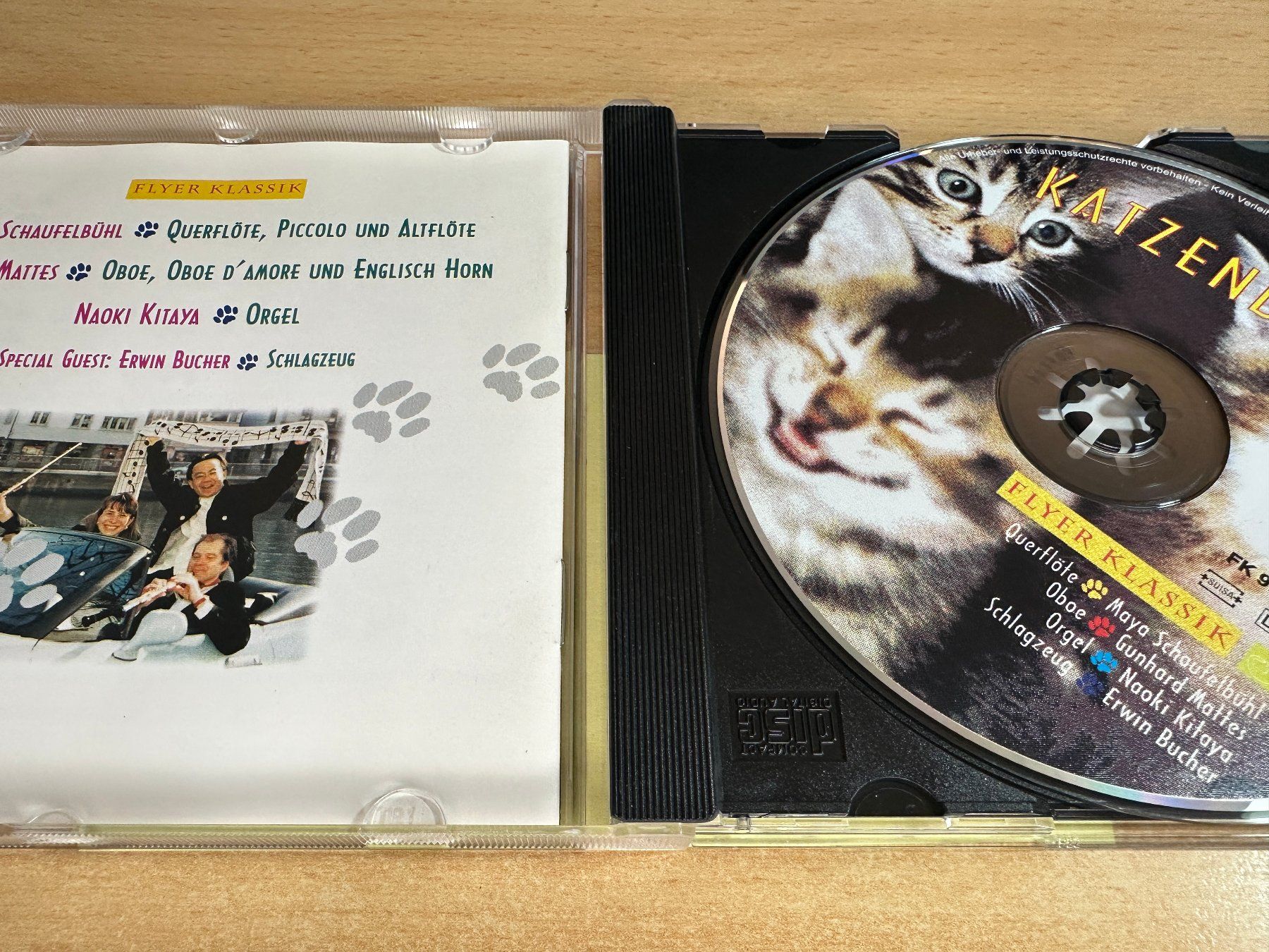 CD: G2 Flyer Klassik – Katzenduett – Usato da Rikon im Tösstal venduto da Alpenmutz 2