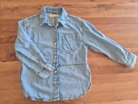 Zara Jeanshemd, Gr. 140, Top Zustand - Herbst Angebot!
