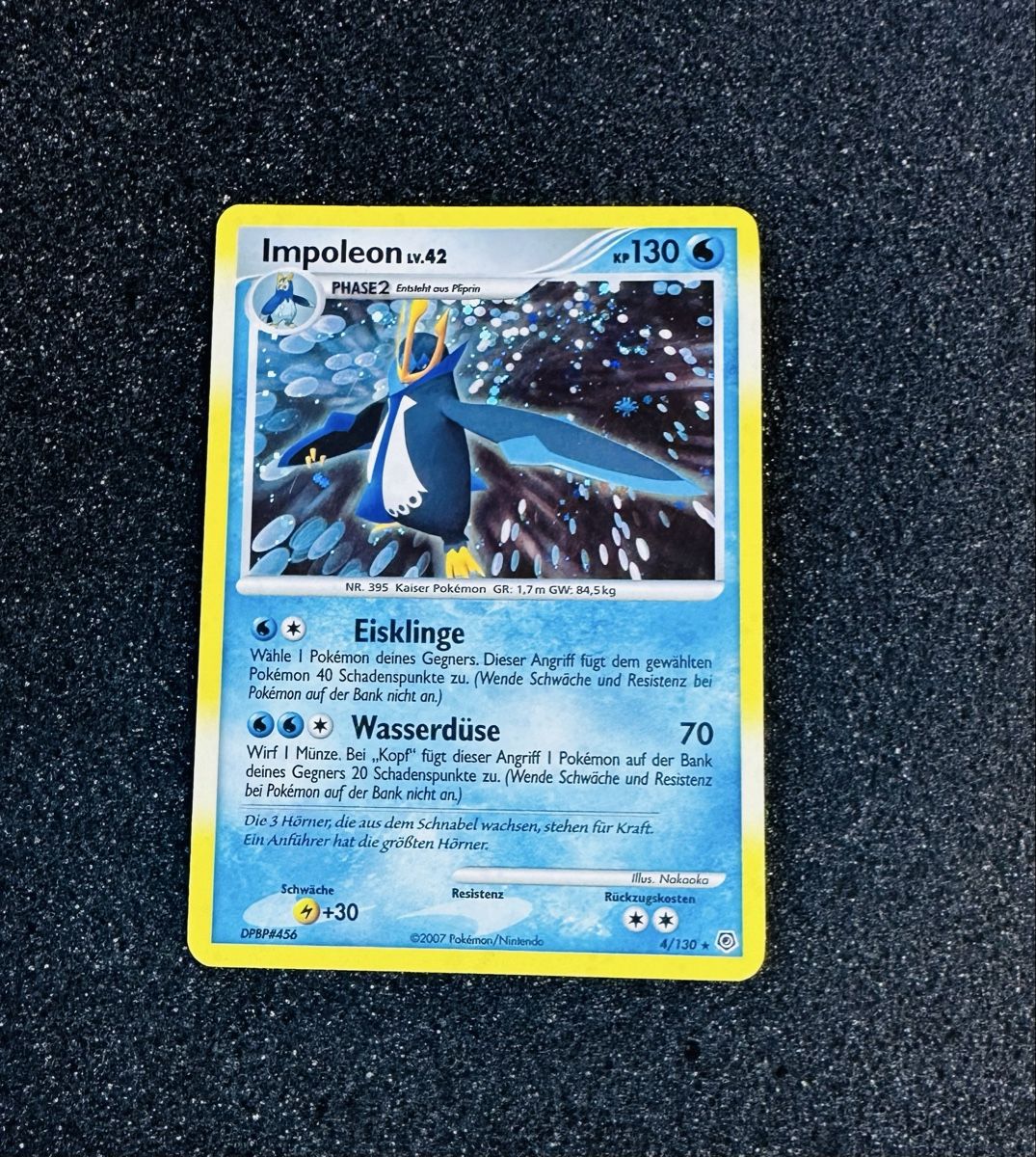 Pokémon Carte collezionabili: Empoleon Holo #4 Pokemon Diamond & Pearl  – Nuovo (secondo la descrizione) da Affoltern am Albis venduto da andy1896