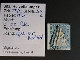 Strubel 23A mit Bestimmung
