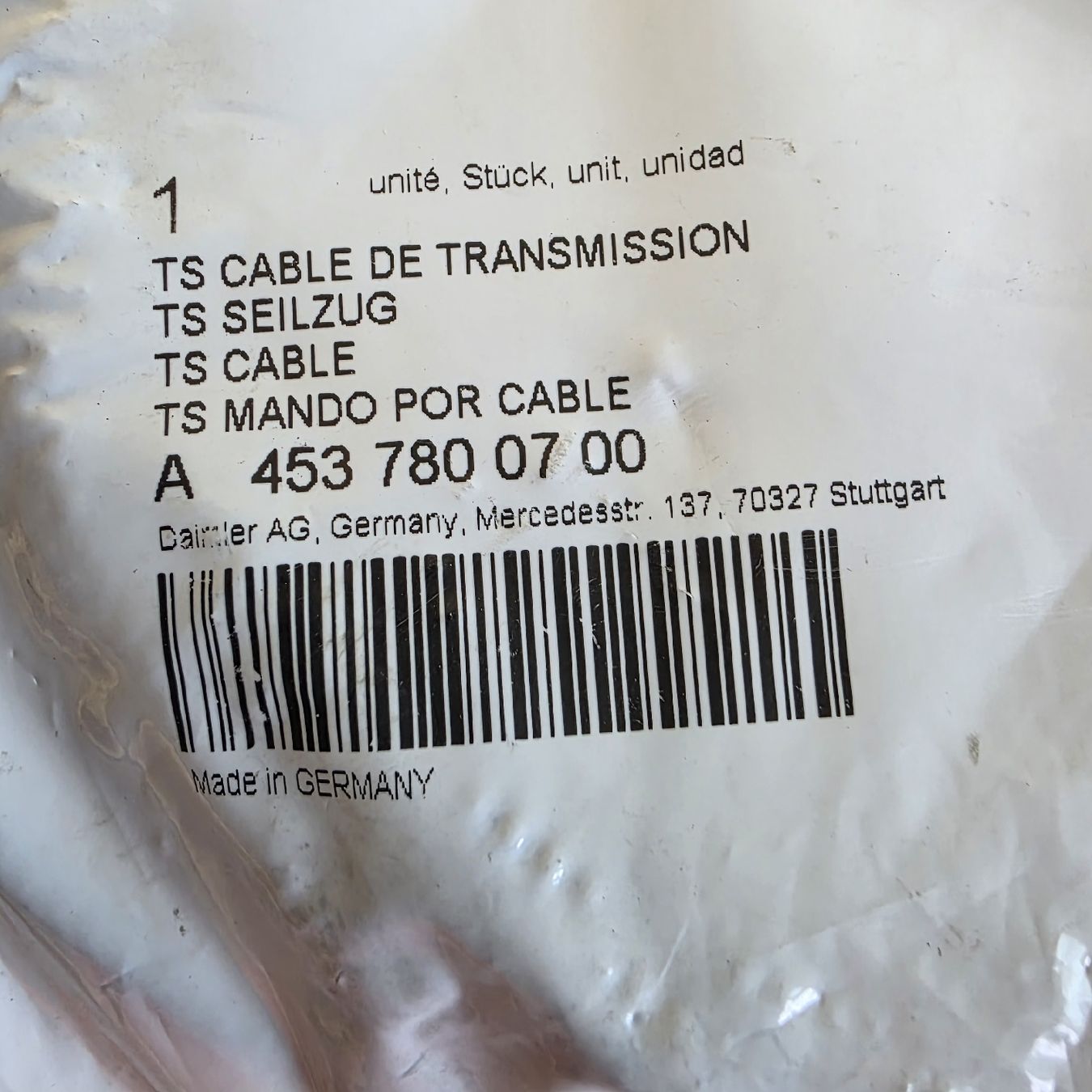 Smart Tutti pezzi di ricambio auto: smart Cordine per capotte 453 780 07 00 – Nuovo (secondo la descrizione) da Minusio venduto da demi0110 1