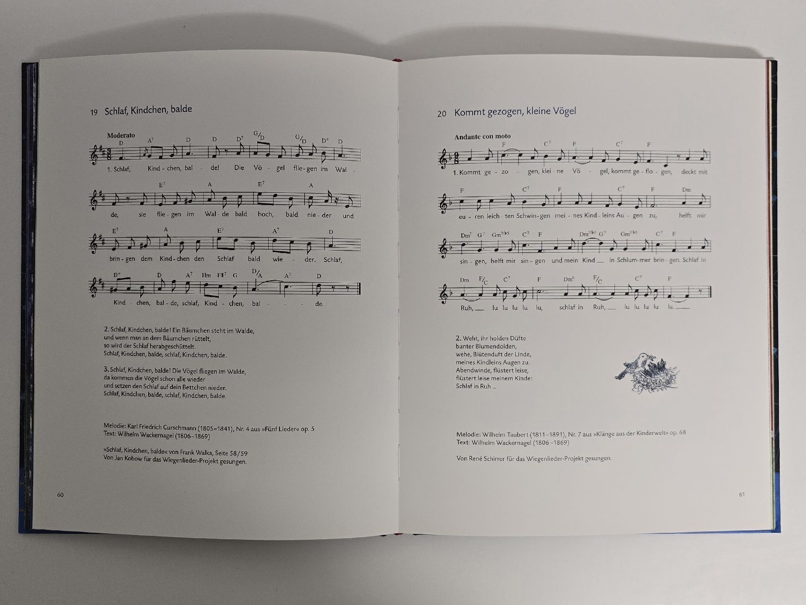 Libri: Liederbuch die schönsten Wiegenlieder mit CD wunderschön – Usato da Teufenthal AG venduto da thuzsu 2