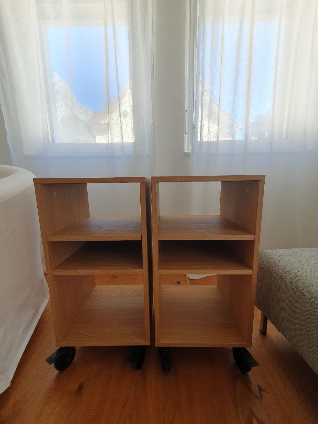 Ikea Comodini: 2 Comodini Ikea RAVAROR in legno – Usato da Mels venduto da Mauro_CH 3