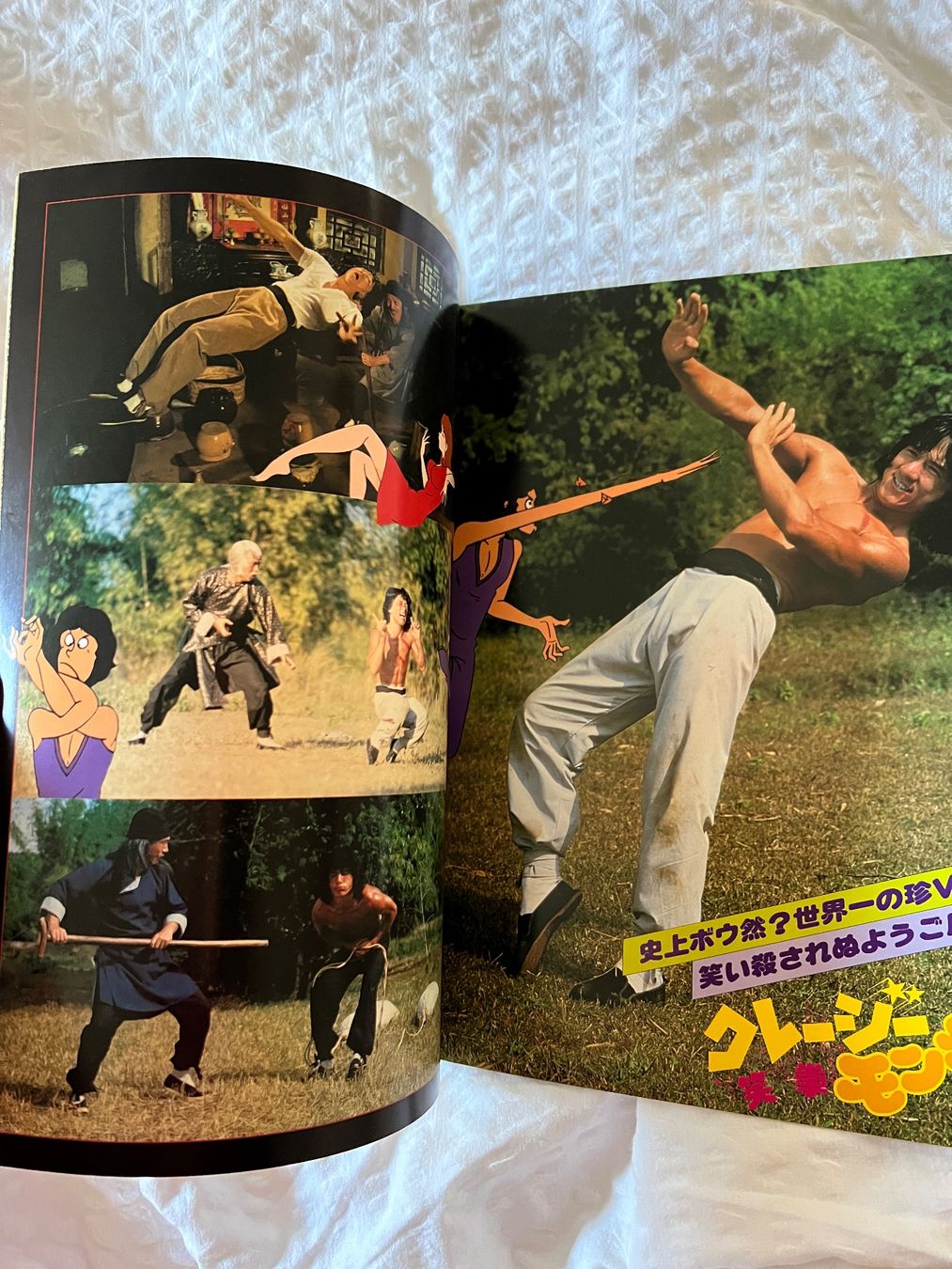 Libri: Jackie Chan, rares Crazy Monkey Booklet, A4-Grösse – Usato da Iragna venduto da Flips03 5