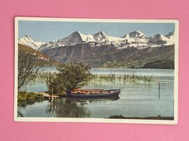 Thunersee mit Eiger, Mönch und Jungfrau