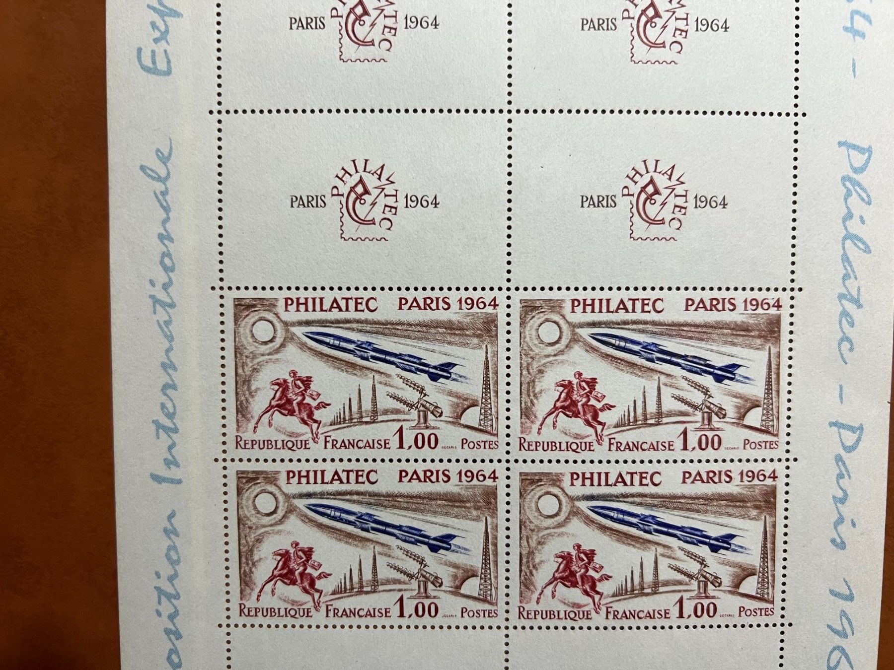 Alle Briefmarken: () Bloc Feuillet Neuf** 1964 PHILATEC PARIS – Neu und originalverpackt aus Lausanne von ffhoud 2