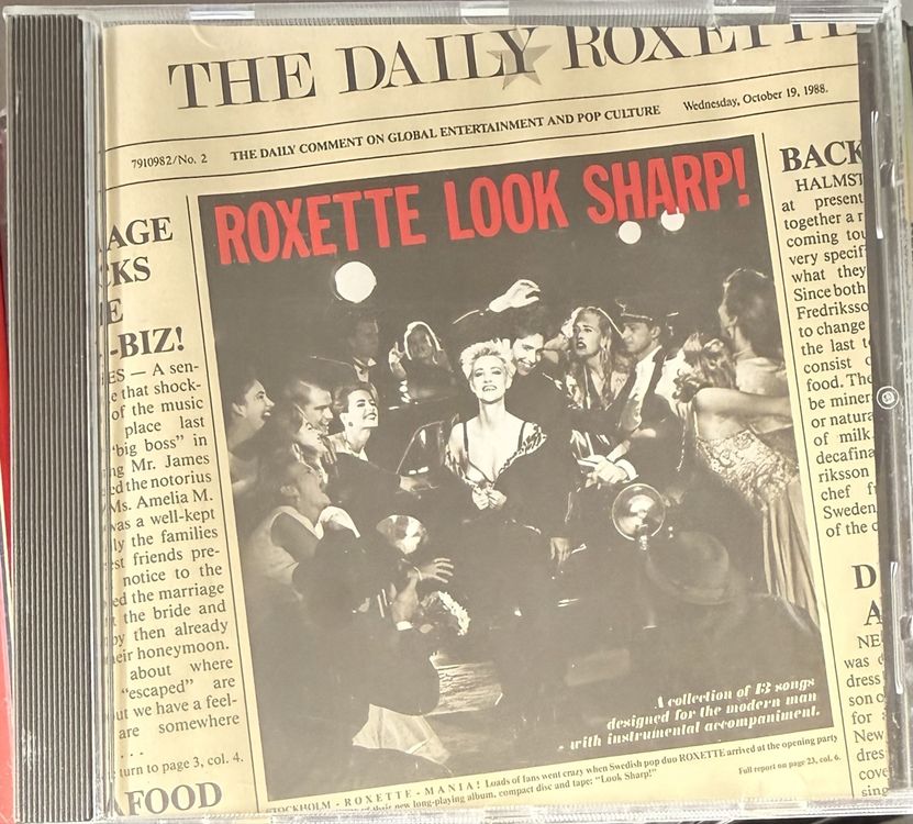 Roxette Look Sharp! Inkl The Look, Listen to your heart (Gebraucht) in ...
