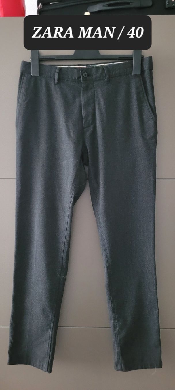 Zara Pantaloni: Pantalon ZARA  MAN  taille 40 /coton – Nuovo (secondo la descrizione) da Vevey venduto da x_y_f