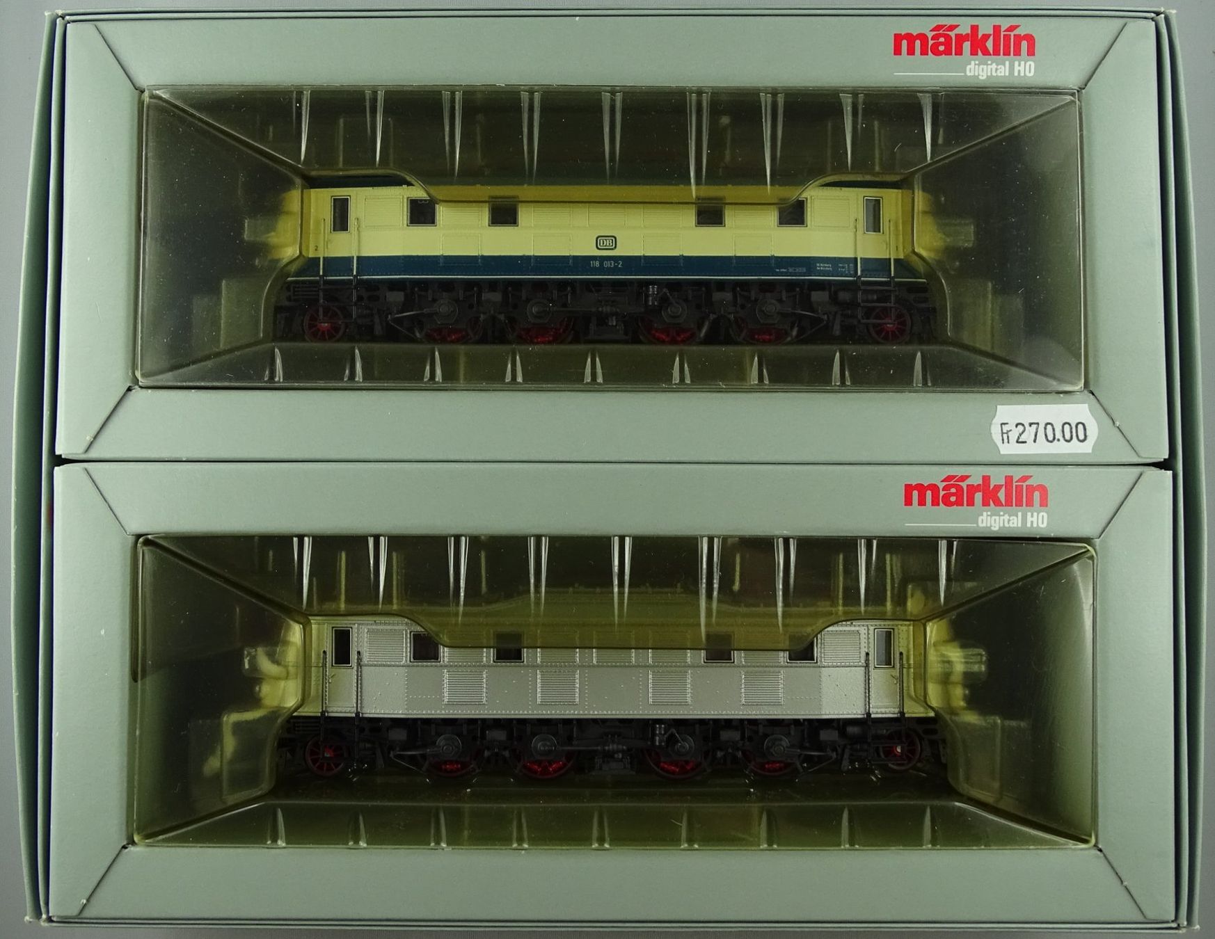 Märklin Modellini di ferrovie: Märklin HO-Wechselstrom E-Lok - Set / Digital – Nuovo (secondo la descrizione) da Melchnau venduto da Lhofer 1