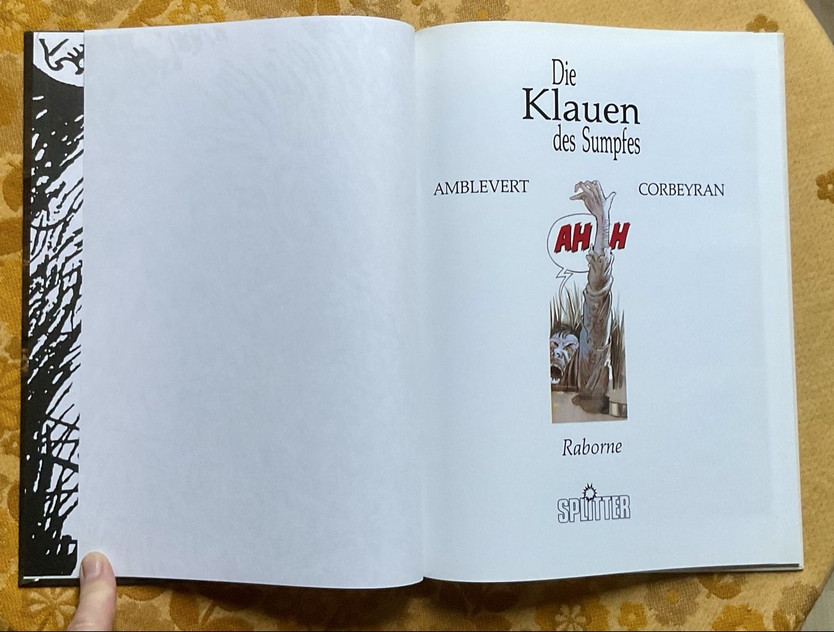 Comics: Die Klauen des Sumpfes von 1991 – Neu (gemäss Beschreibung) aus Endingen von nathan05 3