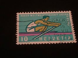 Ruder-WM Luzern ZNr. 386 - 1962 Vollstempel Schwägalp