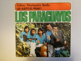 LP "Los Paraguayos -  Adios, Mariquita linda"