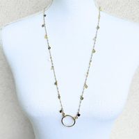 Collier Doré avec Coeurs