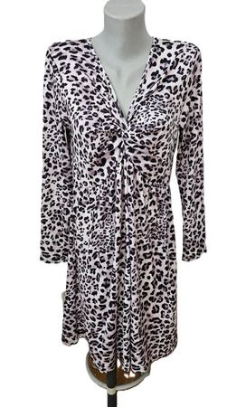 chices Kleid mit Animal Print ca. M/L
