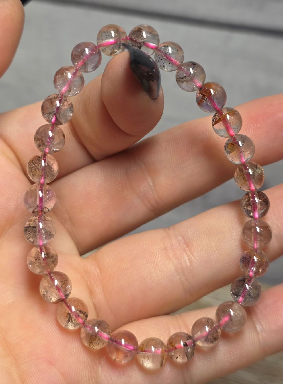Minerali & Pietre curative: Purple Auralite Armband – Nuovo e nell'imballaggio originale da Matzingen venduto da Shay_Crystalz