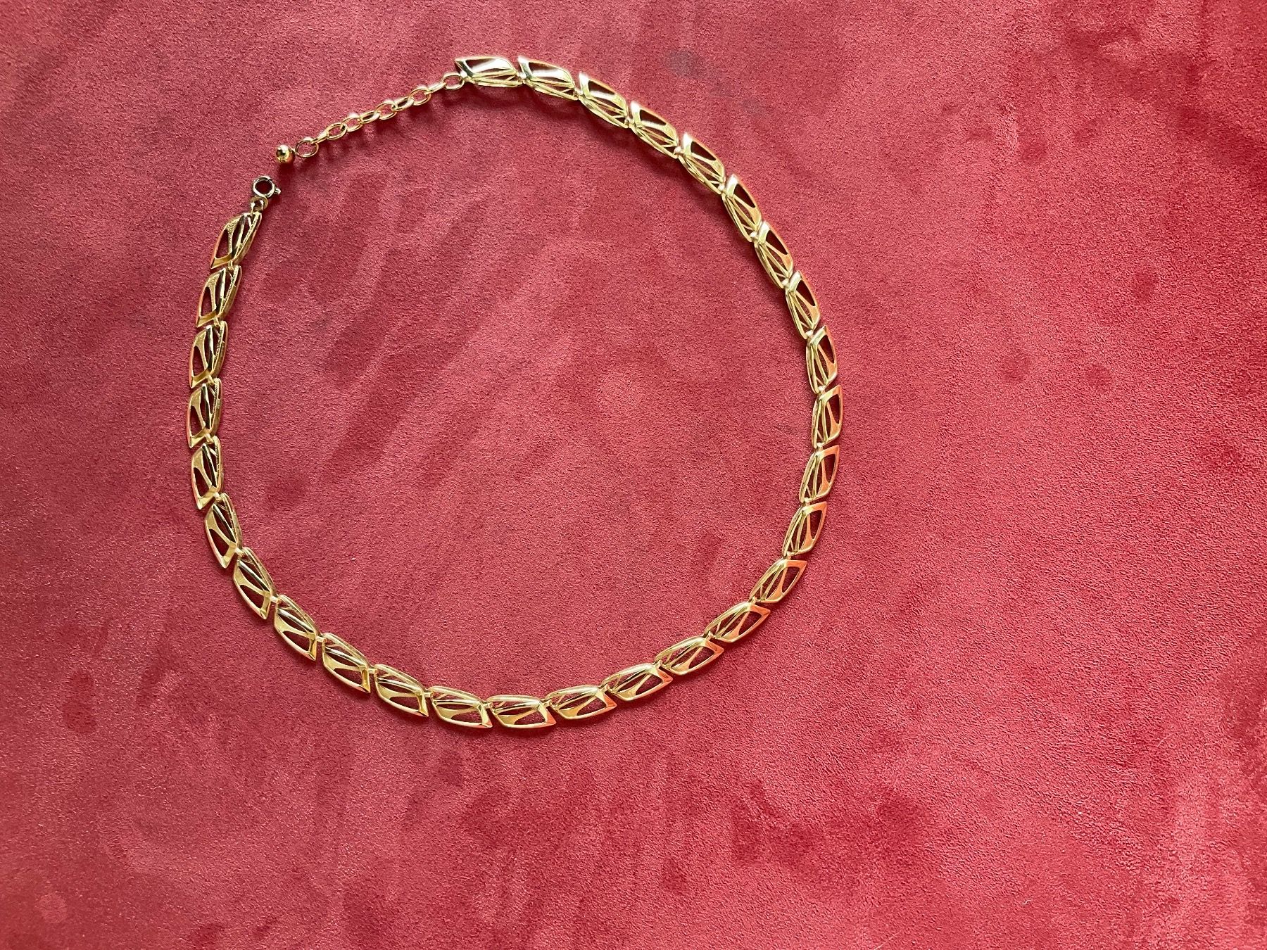 Ketten: Vintage Damen Collier vergoldet – Gebraucht aus Herbriggen von Sehrazade