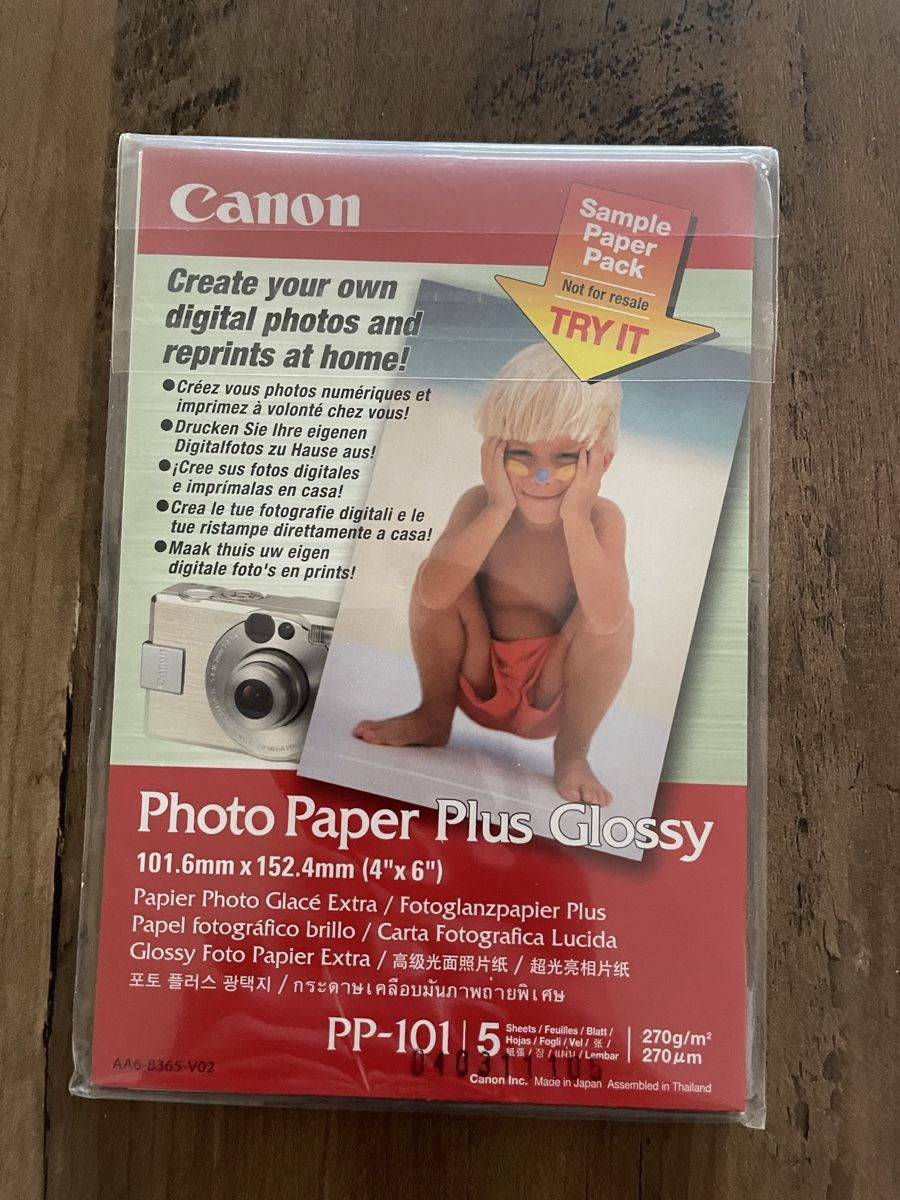 Carta: Fotopapier Glänzend 4x6" - (A6) ca. 100Stk. – Nuovo e nell'imballaggio originale da Kaltbrunn venduto da pooc1975 1