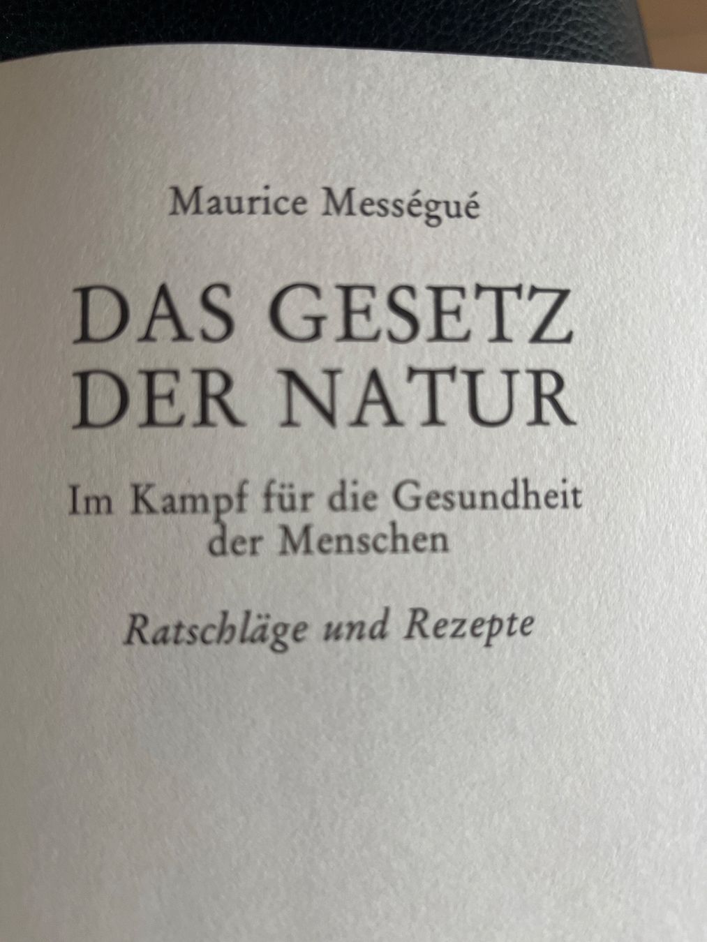 Libri: das Gesetz der Natur – Usato da Ettingen venduto da bri_6bhw 1