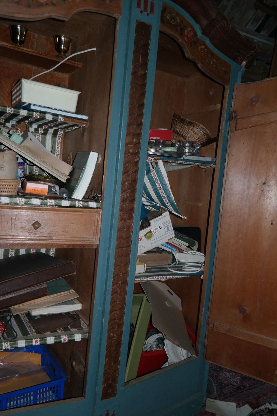 Armadi: bemalter Bodenseeschrank Barock – Usato da Opfertshofen SH venduto da museumswert 3