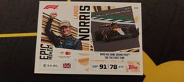 Lando Norris Epic Moment 105 F1 Topps Turbo Attax 2026