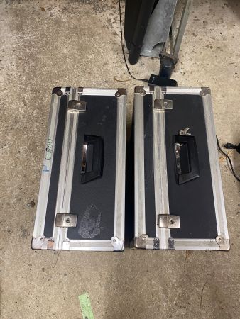 2 Stk. Flightcases / Alu Case, Koffer!