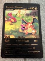 Pokemon Charmander Charmeleon Charizard GX Karte