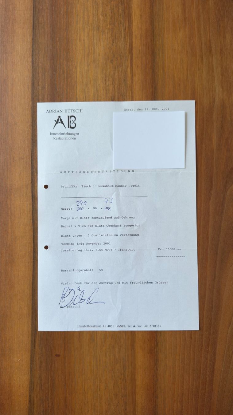 Tavoli: Esstisch Nussbaum – Usato da Basel venduto da nizzle 8