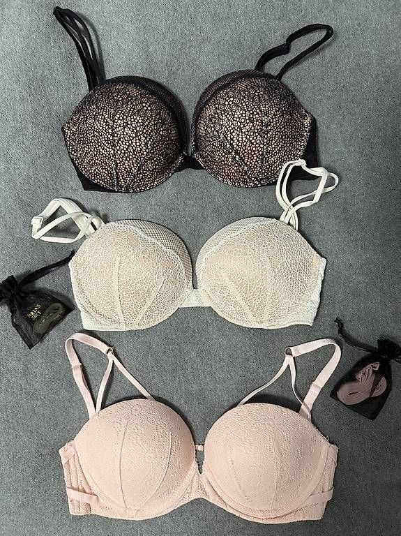 Victoria's Secret Altra biancheria intima: Victoria's Secret 3 Push-Up BHs NEU – Nuovo (secondo la descrizione) da Sargans venduto da jenabek