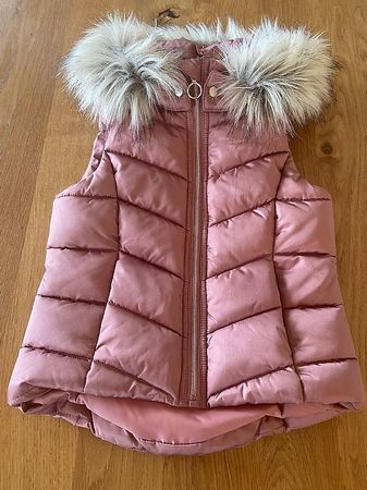 Mädchen Steppgilet Gr. 122/128