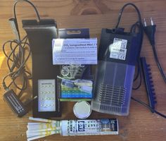 Aquarium LED, Pumpe, Co2 Test, Teststreifen 