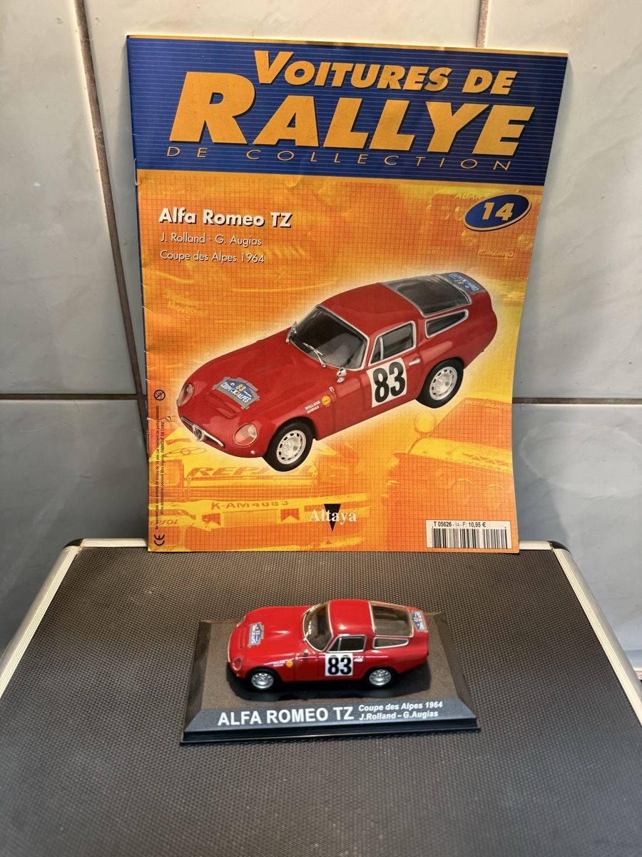 Alfa Romeo Modellini d'auto: Alfa Romeo TZ 1964. 1/43 – Usato da Versoix venduto da Jeannot57