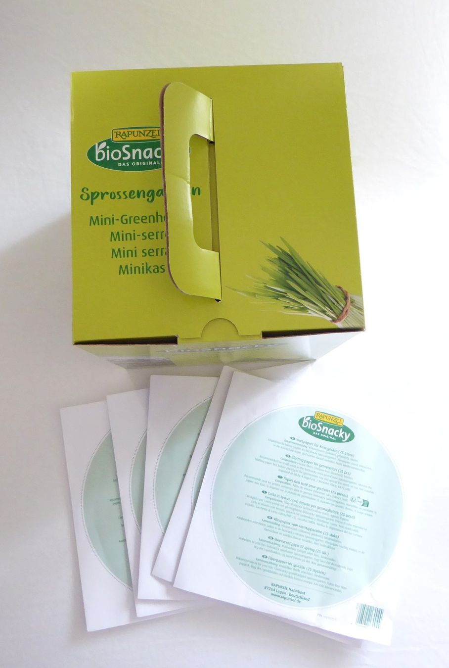 Elettrodomestici da cucina: bioSnacky Sprossengarten inkl. Vliespapier – Usato da Mauren venduto da Yeelen 4