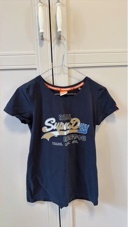 Superdry T-Shirt Gr. M, dunkelblau, Top Zustand, Sommer