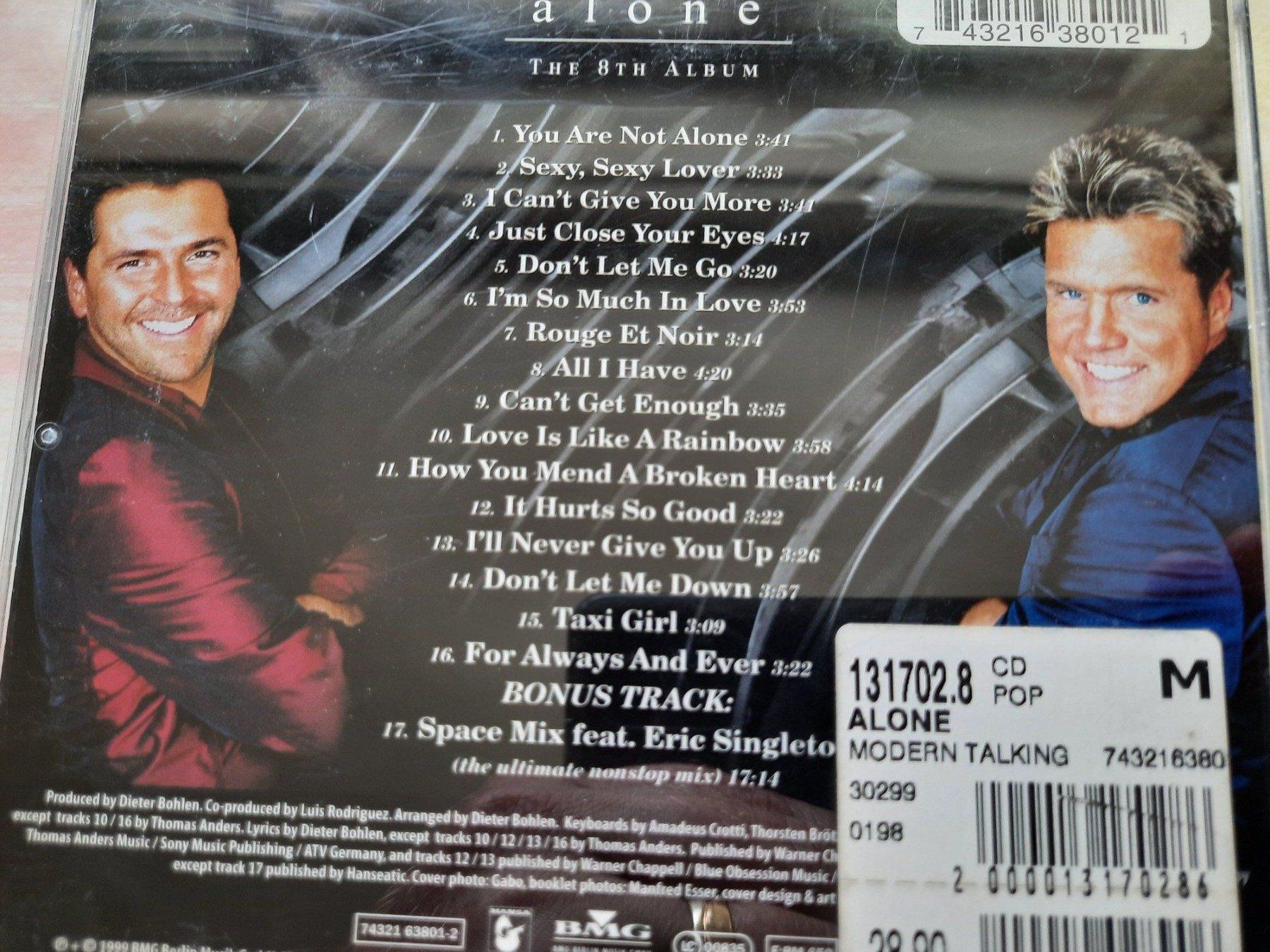 CD: Cd Modern Talking - Alone  – Usato da Pully venduto da bro_n52j 2
