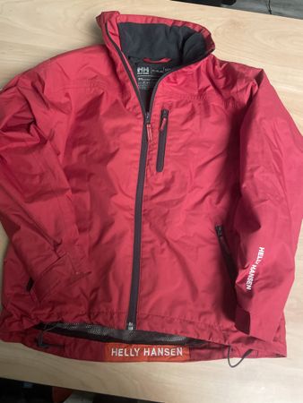 Helly Hansen Regen Jacke, Rot, Gr. 152/12, Top Zustand!