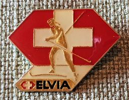 M175 - Pin Versicherung ELVIA Schweiz Langläufer