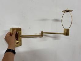 Lampe laiton / applique copie 1950 Castelco Made in England
