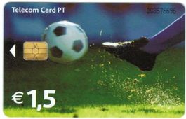 Telefonkarte Portugal Fussball, 11'000 Ex