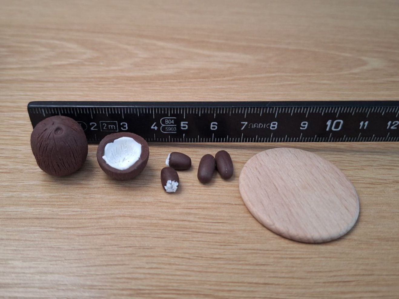 Puppenhäuser & -möbel: Kokosnuss Bounty, Handgemacht – Neu (gemäss Beschreibung) aus Zürich von HandmadeTinyFood 1