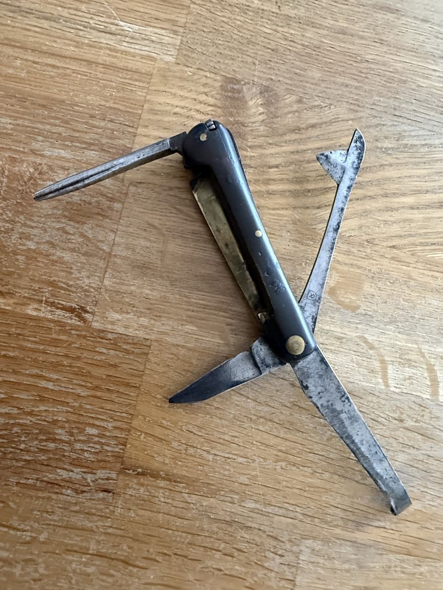 Coltelli tascabile: Antikes Taschenmesser Messer RH&C, DRGM – Usato da Goldach venduto da Messerguru 1