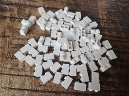 lego 3004 lot de 80 pièces White Brick 1 x 2