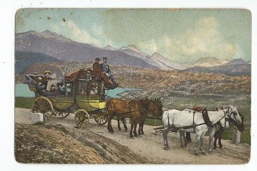 Cartoline postali: Schweizer Gebirgspost Pferdepostkutsche – Usato da Biasca venduto da Blenio71
