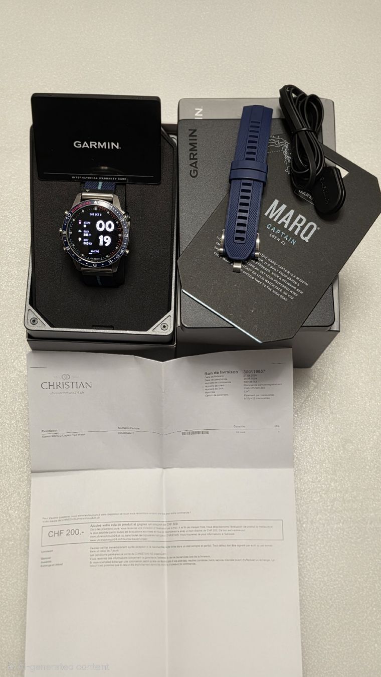 Garmin Smartwatch: Garmin MARQ Captain Gen 2 – Gebraucht aus Einigen von iva_86t8 6