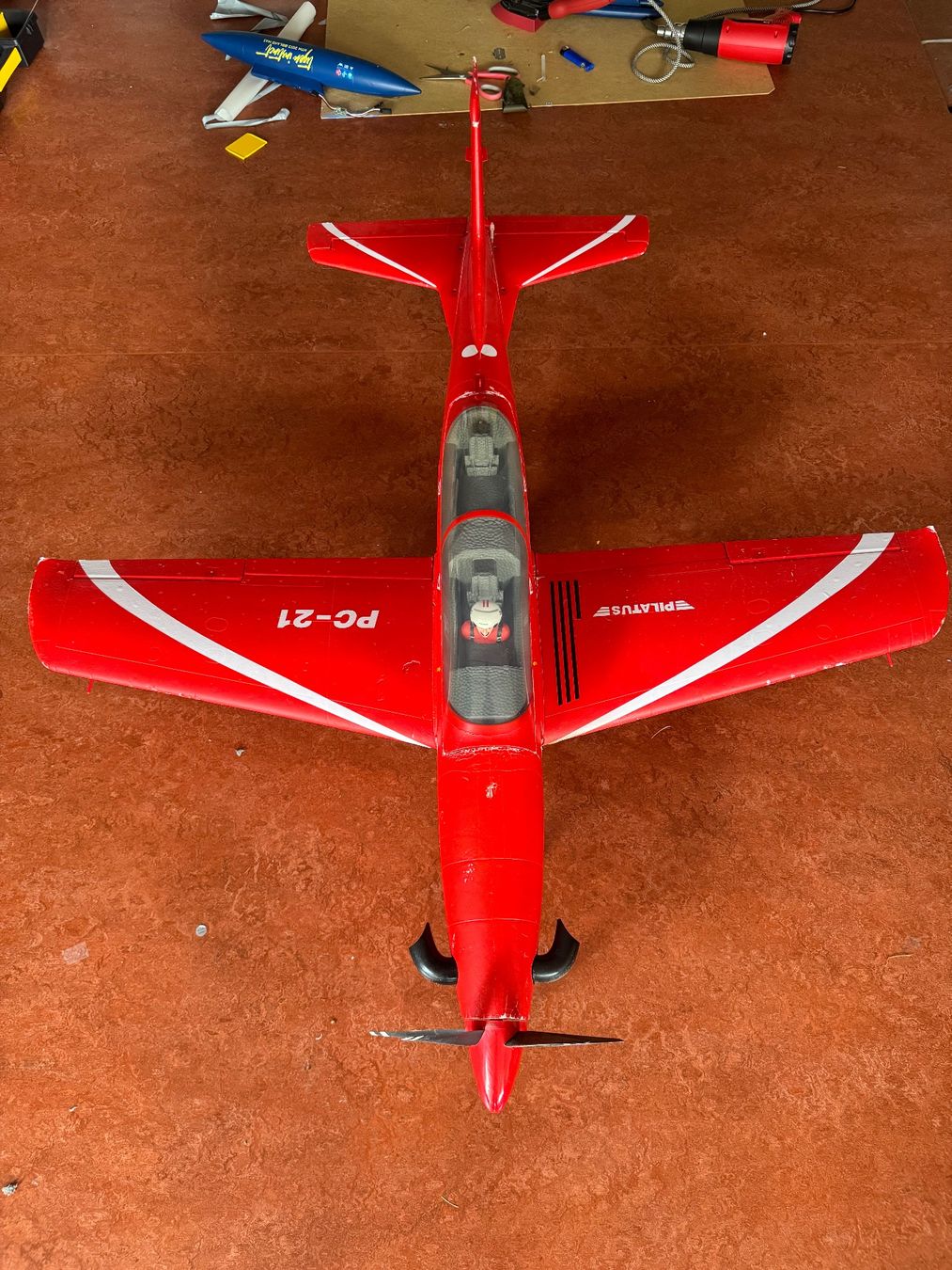 RC Flugzeug FMS Pilatus PC-21 1.1m OHNE Reflex Gyro (Gebraucht) in ...