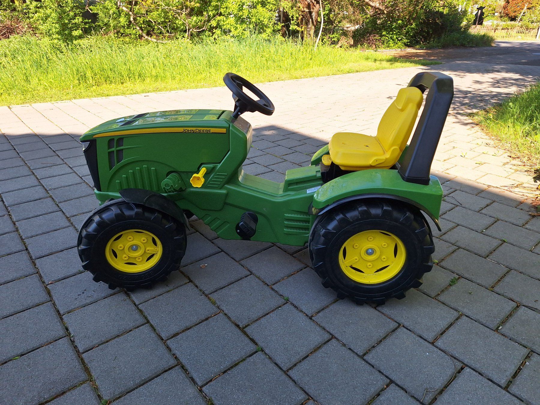 John Deere Veicoli per bambini: John Deere Kindertraktor mit Frontladerschaufel – Usato da Siegershausen venduto da Fabienne115 5