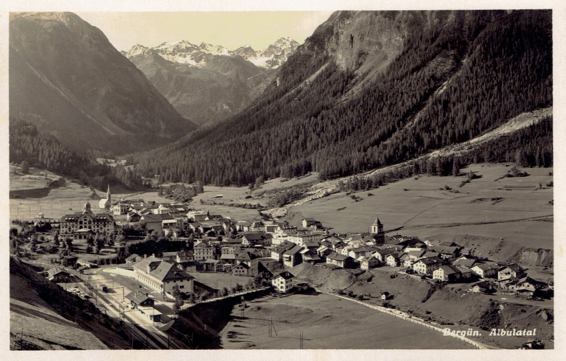 Ansichtskarten: Bergün GR, um 1925 – Gebraucht aus Otelfingen von Schmitte9